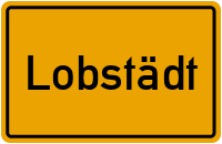 City Sign Lobstädt