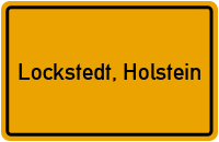 City Sign Lockstedt, Holstein