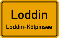 Promenadenweg in LoddinLoddin-Kölpinsee