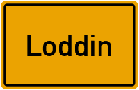 Dorfstraße in Loddin