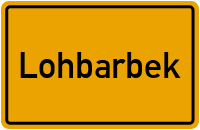 Dorfstraße in Lohbarbek