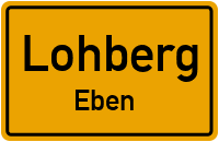 Straßen in Lohberg Eben