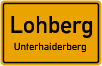 Straßen in Lohberg Unterhaiderberg