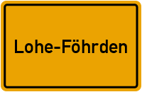 Hauptstraße in Lohe-Föhrden