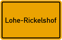 Hindenburgweg in 25746 Lohe-Rickelshof