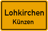 Straßen in Lohkirchen Künzen