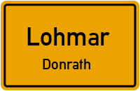 Waldweg in LohmarDonrath