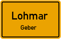 Straßen in Lohmar Geber
