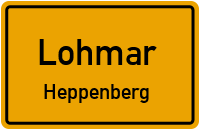 Straßenverzeichnis Lohmar Heppenberg