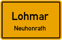 Kämpenweg in LohmarNeuhonrath
