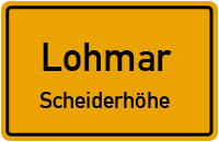 Höngesberg in LohmarScheiderhöhe