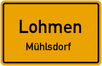 Richard-Wagner-Straße in LohmenMühlsdorf