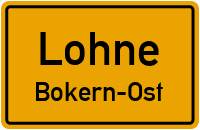 Bokerner Straße in LohneBokern-Ost