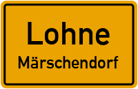 Dinklager Landstraße in LohneMärschendorf