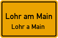Alte Mainbrücke in Lohr am MainLohr a.Main