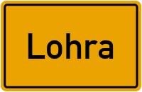 Wo liegt Lohra?