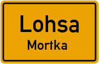 Alter Postweg in LohsaMortka