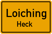 Straßenverzeichnis Loiching Heck