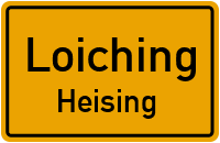 Straßenverzeichnis Loiching Heising