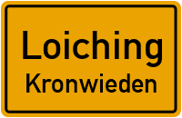 Bürgermeister-Huber-Straße in 84180 Loiching (Kronwieden)