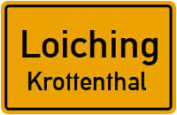 Straßenverzeichnis Loiching Krottenthal