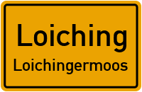 Straßenverzeichnis Loiching Loichingermoos