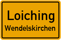 Kirchweg in LoichingWendelskirchen