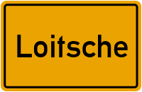 Ortsschild von Gemeinde Loitsche in Sachsen-Anhalt