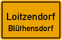 Straßen in Loitzendorf Blüthensdorf