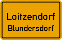 Baderstraße in LoitzendorfBlundersdorf