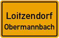 Straßen in Loitzendorf Obermannbach