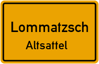 Altsattel in LommatzschAltsattel
