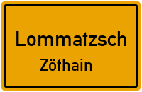 Zöthainer Straße in LommatzschZöthain