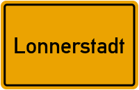 City Sign Lonnerstadt