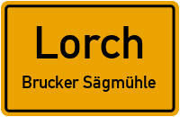 Brucker Sägmühle in LorchBrucker Sägmühle