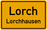 Lorcher Straße in LorchLorchhausen
