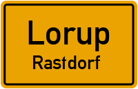 Hauptstraße in LorupRastdorf
