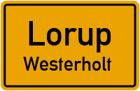 Pastor-Falke-Straße in LorupWesterholt