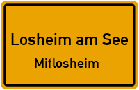 Kirchenweg in Losheim am SeeMitlosheim