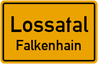 Wurzener Landstraße in LossatalFalkenhain