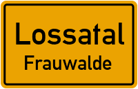 Erlenweg in LossatalFrauwalde