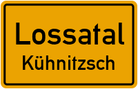 Kühnitzscher Dorfstraße in LossatalKühnitzsch