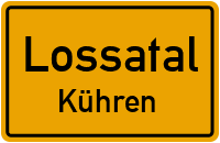 Meltewitzer Straße in LossatalKühren