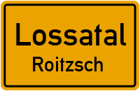 Bergstraße in LossatalRoitzsch