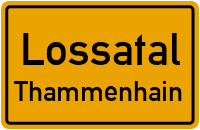 Schildbergweg in LossatalThammenhain