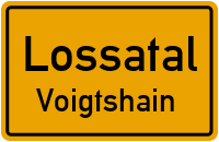 Alte Hauptstraße in LossatalVoigtshain