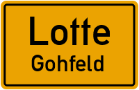 Ginsterweg in LotteGohfeld