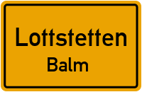 Balmer Straße in LottstettenBalm