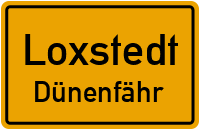 Dünenfährstraße in LoxstedtDünenfähr