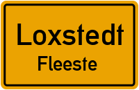 Straßenverzeichnis Loxstedt Fleeste